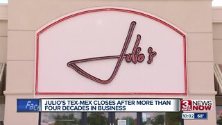 Julio's Tex-Mex closes after more than four decades in business