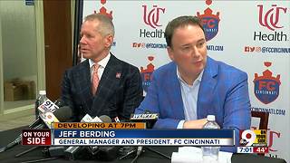 FC Cincinnati looking for infrastructure money