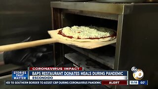 Escondido restaurant donates meals during pandemic