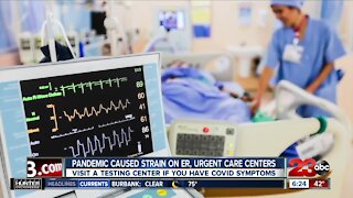 Pandemic caused strain on ER, urgent care centers
