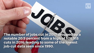 Job Cut Announcements Lowest Since 1990