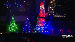 Overland Park neighborhood creates extravagant holiday display to help Salvation Army