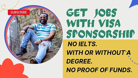 HOW TO FIND JOBS ABROAD || HOW TO GET JOBS WITH VISA SPOSNSORSHIP