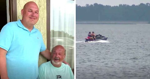 Father And Son Tells How They Spent 12 Hours On Open Water After Boat Sank