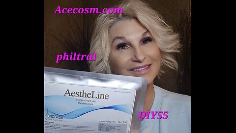 PHILTRAL COLUMN Acecosm.com DIY55 PDO thread lip flip