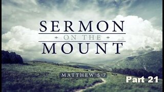 The Sermon On The Mount, Part 21: The Basic Principle of Prayer, Matthew 6:14-15