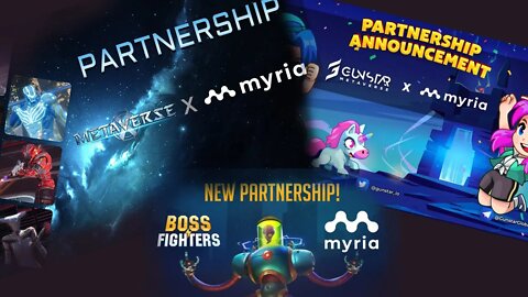 Myria: 3 AWESOME P2E Partners you should know about