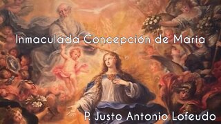 Inmaculada Concepción de María. P. Justo Antonio Lofeudo.