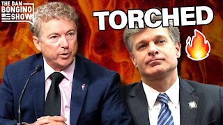 WATCH: Rand Paul TORCHES FBI's Christopher Wray