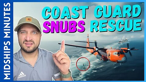 Coast Guard ABANDONS Missing Cruise Passenger at sea. #cruisenews