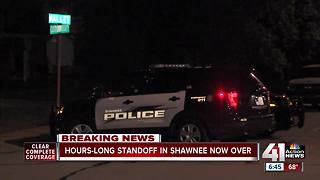 Shawnee police clear scene after 7-hour standoff