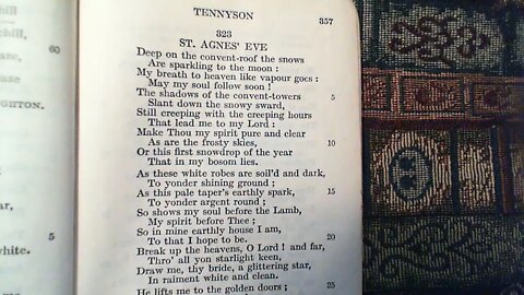 St Agnes' Eve - Lord Tennyson