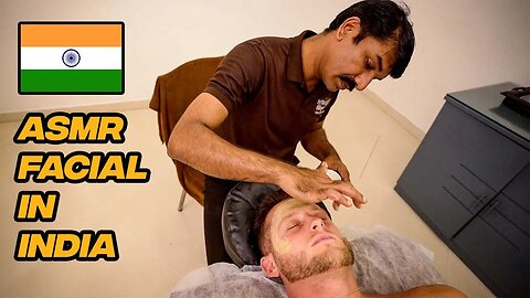 ASMR Full Facial Massage in India 🇮🇳