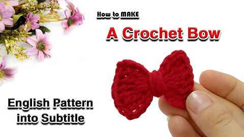 How To Make A Crochet Bow l Crafting Wheel
