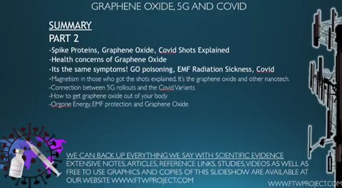 Graphene Oxide, 5G and Covid. Genocide Masterclass