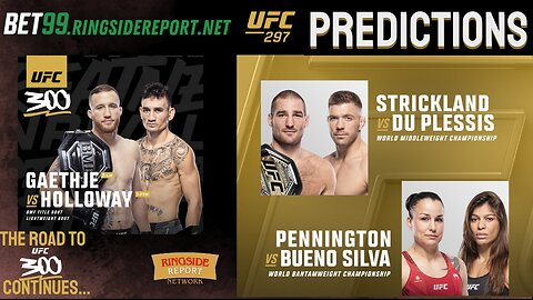 #ufc297 | Odds and Predictions