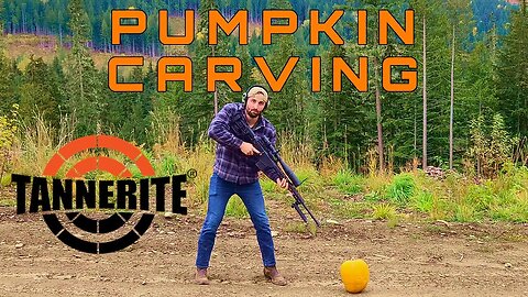 Pumpkin Carving With A 6.5 Creedmoor? (It Explodes!?)