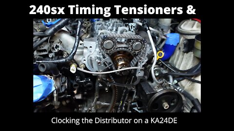 97 240sx turbo ka24de Timing Tensioner Replacement
