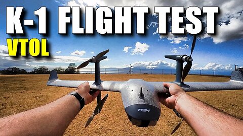 HEQ Swan K-1 Pro VTOL Flight Test Review - In-Depth - How it REALLY Works (Bonus Mini Range Test)