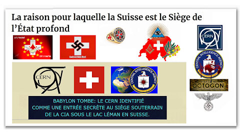 SUISSE.Le siége social du "Deep State" est sous le Lac Léman...Tout comme la C.I.A !!! (Hd 1080) Lire descriptif