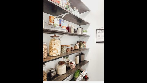 Pantry Reveal/ Sharing my completed Pantry! Pantry Organization