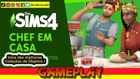 🎮 GAMEPLAY! Mangia che te fa bene! Confira a nossa Gameplay do Pacote CHEF EM CASA de THE SIMS 4!