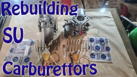 How To Rebuild an SU carburettor | Rover SD1 2600