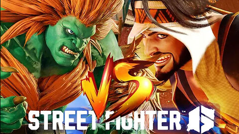 Street Fighter 6 DLC Rashid VS Christmas BLANKA