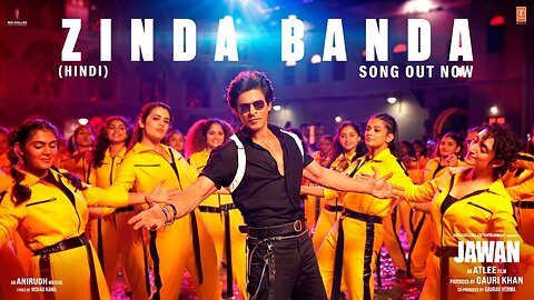 Jawan- Zinda Banda (Audio) -Shah Rukh Khan -Atlee -Anirudh -Nayanthara -Vijay Sethupathi -Deepika