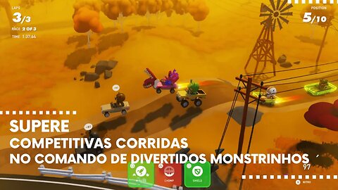 Monster Racing League - Supere Divertidas Corridas no Comando de Carismáticos Monstrinhos