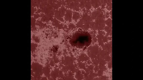 Naked Sunspot Is About to Explode