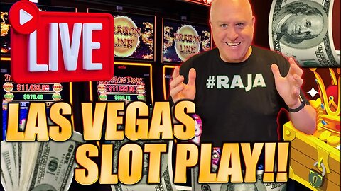 🔴LIVE!!! LAS VEGAS SLOT WARM-UP FOR MASSIVE WEEK OF HIGH LIMIT LIVE PLAY