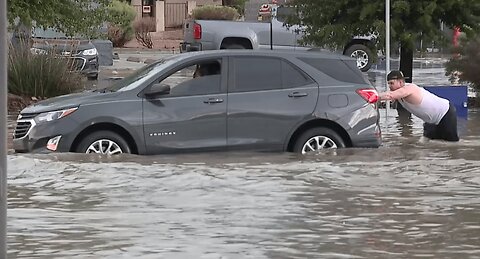 Cleanup efforts continue across Las Vegas valley after severe flooding