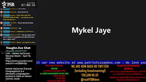 2024-04-16 07:00 EDT - Patriots Soapbox AM: with MykelJaye, SkyeBreeze