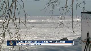 Crews rescue man who was lost and drinking on Lake Winnebago