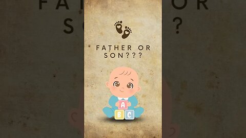 Father or Son?😂 #shorts #youtube video ideas #Exact creator