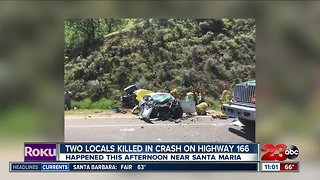 CHP: two Kern County residents killed in Highway 166 crash