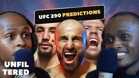 UFC 290 Predictions - Volkanovski, Rodriguez, Moreno, Pantoja, Whittaker, Du Plessis & Bo Nickal
