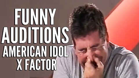 Funny Auditions On American Idol And X Factor | V.1