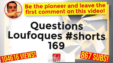 Questions Loufoques #shorts 169