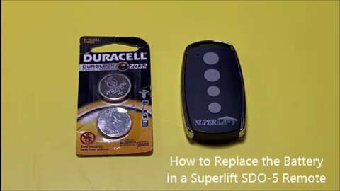 Superlift Battery Replacement