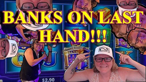 Slot Play - Piggie Bankin', Lock-it-Link - BANKS ON LAST HAND!!!