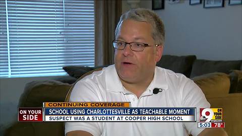 Charlottesville suspect's school hopes to squash hate