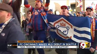 FC Cincinnati makes MLS debut in Seattle