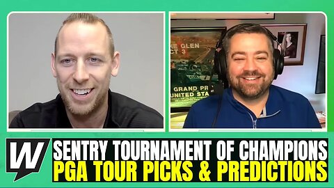 PGA Tour Picks and Predictions | Sentry Tournament of Champions Preview | Tee Time from Vegas