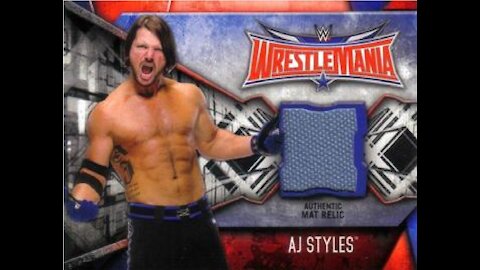 WWE Wrestling Relic Cards 2021
