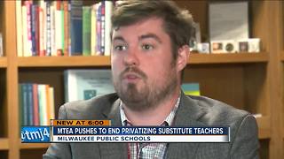 MPS substitute teachers concerned over temp agency hires