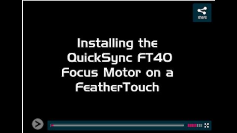 19773- Install QuickSync FT40 motor
