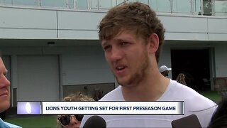 Hockenson among rookies excited for first preseason game