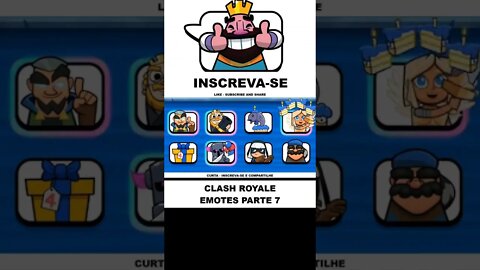 EMOTES CLASH ROYALE PARTE 7